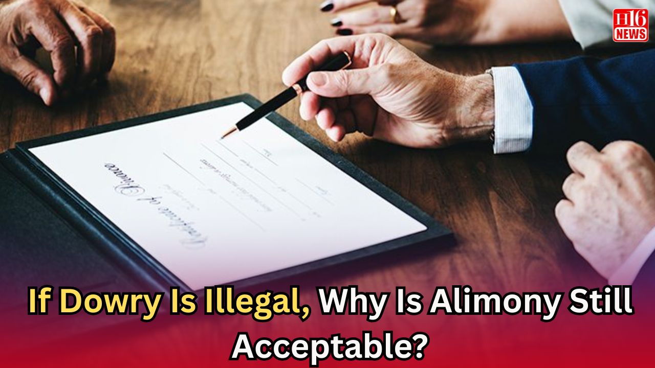 If Dowry Is Illegal, Why Is Alimony Still Acceptable?